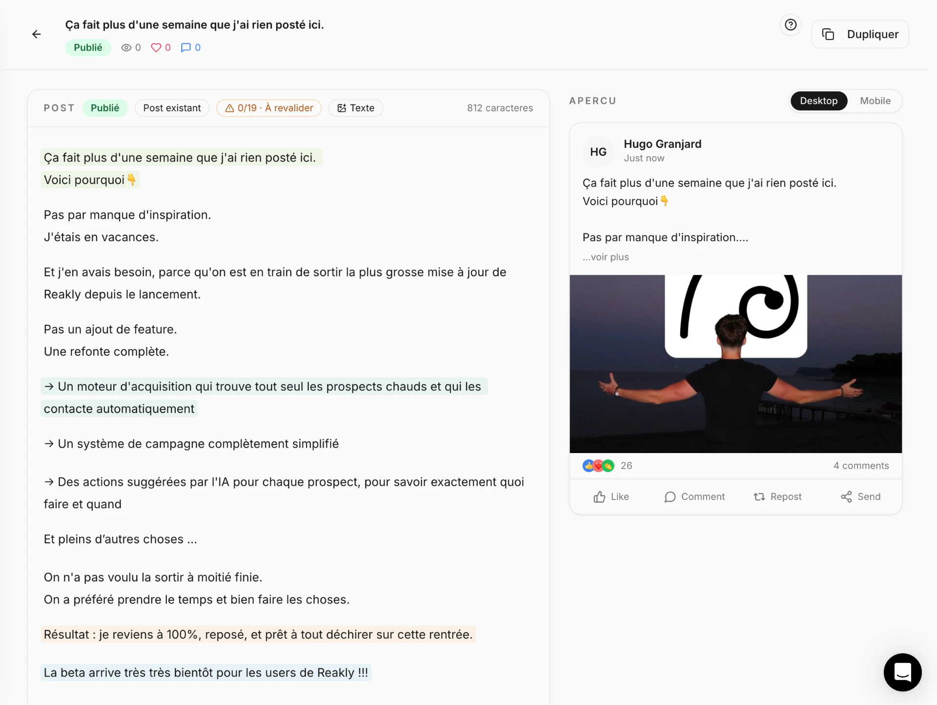 Création de contenu avec l'IA